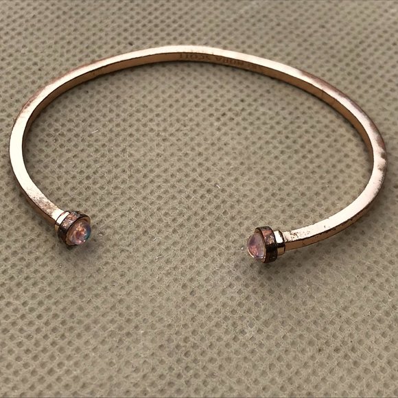 Kendra Scott Bracelet cuff antique gold Tone Thin - Picture 5 of 13